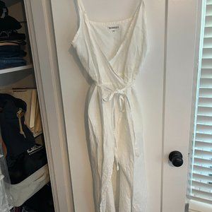 Linen Beach Wrap Dress